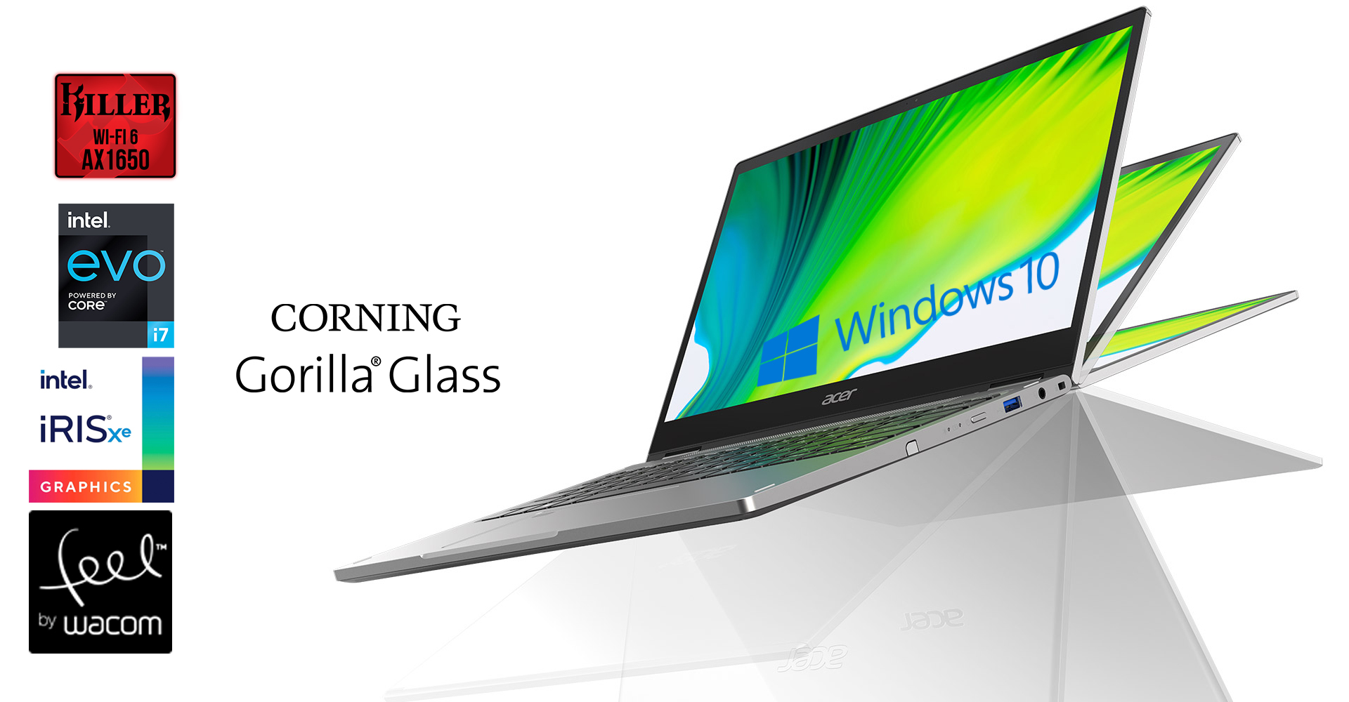 3 Stück Displayschutzfolie Für ACER Spin 3 SP314-21-R56W 14 Zoll