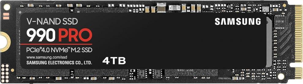SAMSUNG 990 PRO 4TB SSD M.2 PCIe/NVMe 2280 | MZ-V9P4T0BW 1