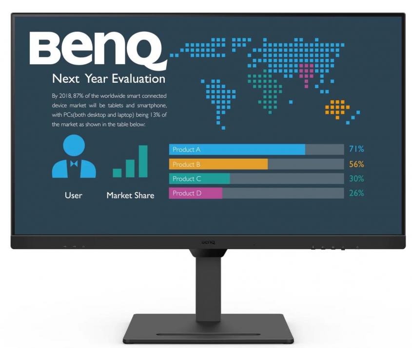 Монитор BenQ BL3290QT, 31.5", IPS QHD (2560 x 1440), 75Hz, 5ms, Черен | 9H.LLMLA.TPE 1