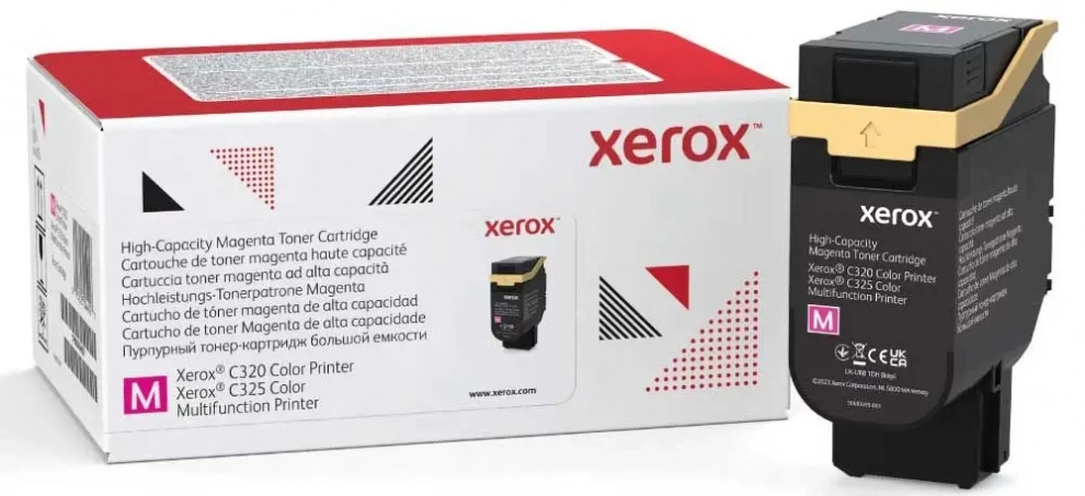 Xerox C320/C325 High capacity тонер касета, Magenta | 006R04833