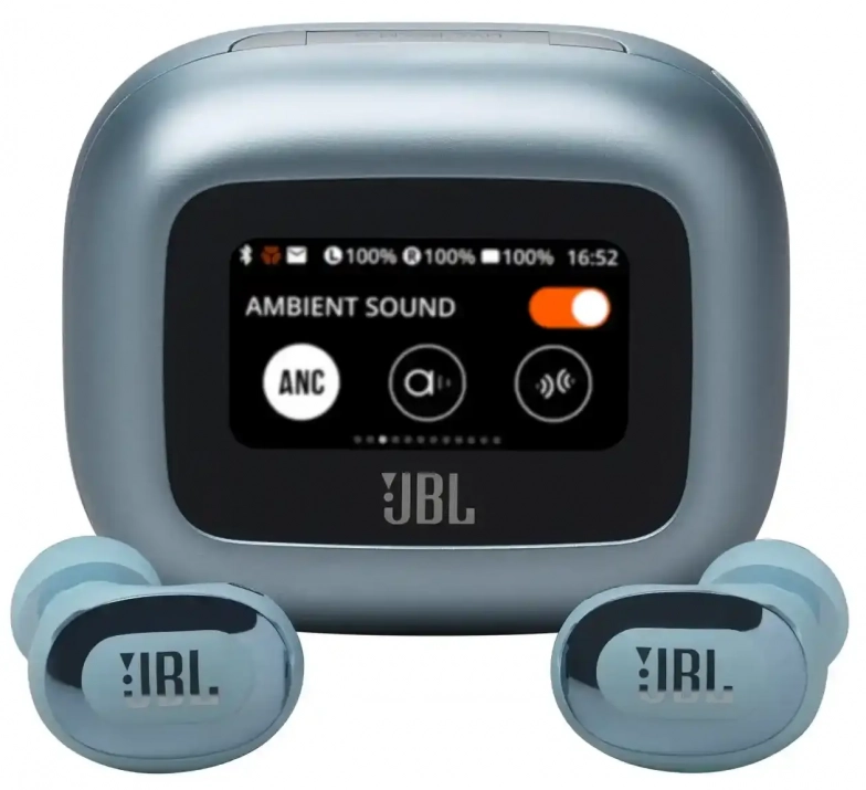 Безжични Bluetooth слушалки JBL Live Buds 3, TWS, ANC, Сини | JBLLIVEBUDS3BLU 1