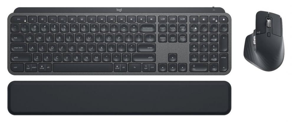 Безжичен комплект клавиатура и мишка Logitech MX Combo for Business Gen 2, US International, Графит | 920-010933 1