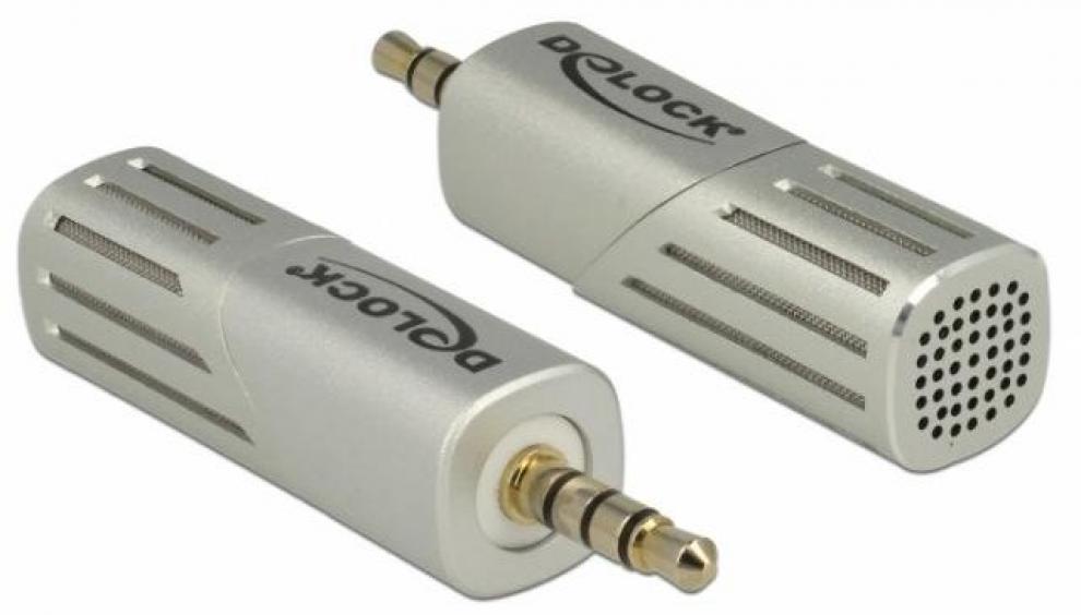 Микрофон за смартфон/таблет DeLock 65893, Сребрист 1