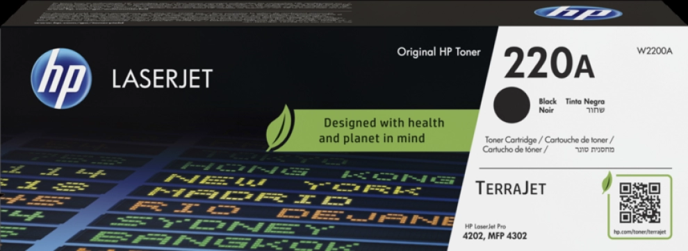 Оригинална тонер касета HP 220A за HP LaserJet 4202/4302 | W2200A