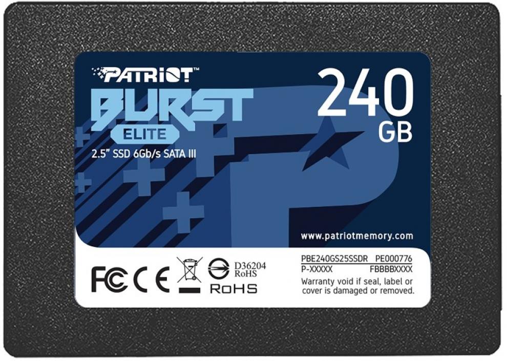 240GB Patriot Burst Elite SSD | PBE240GS25SSDR