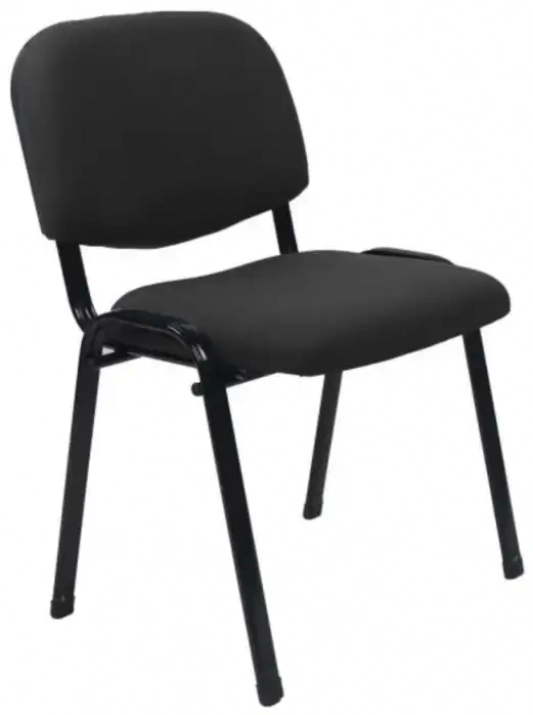 Посетителски стол Visitor ECO C - Черен 1