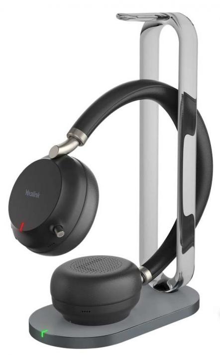 Безжични Bluetooth слушалки Yeаlink BH72, MS, USB-C, + зарядна стойка, Черни | 1208610 1