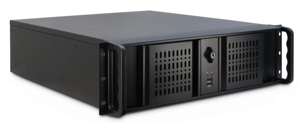 Inter-Tech 3U 3098-S, Server Case, Black 1