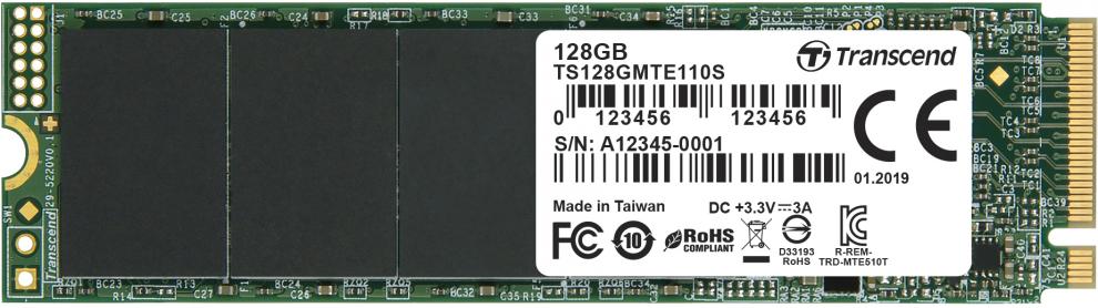 128GB Transcend 110S SSD | TS128GMTE110S