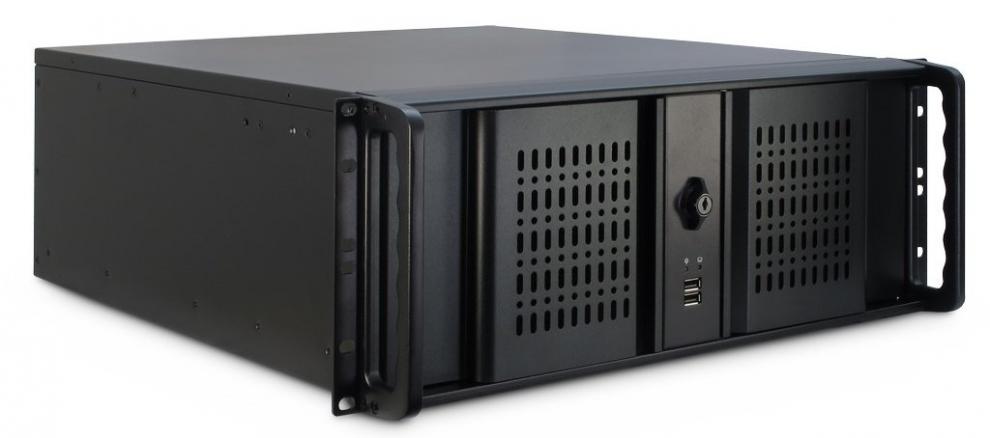 Inter-Tech 4U 4098-S, Mini Tower, Black 1