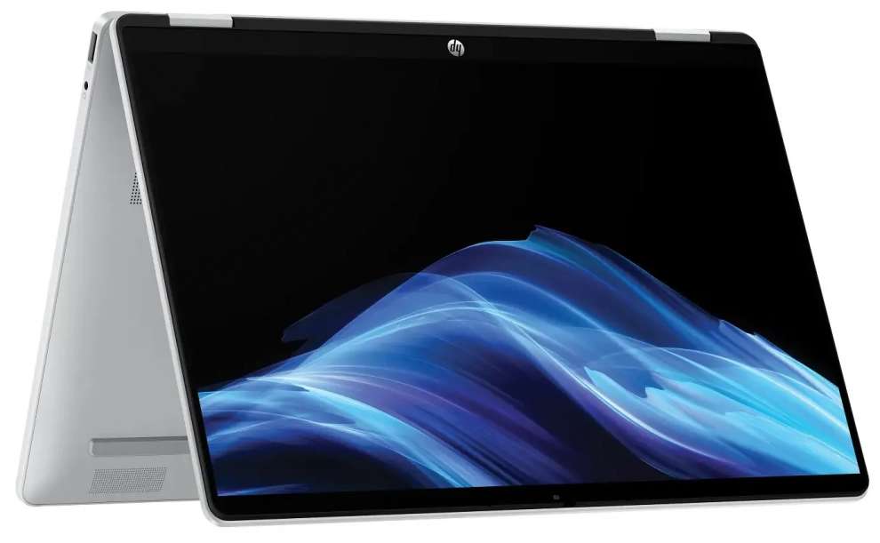 UPGRADED HP OmniBook 5 Flip 2-in-1 14-fp0000nax, 14" 2K IPS Touch, i5-1315U, 8GB, 1 TB SSD, Win 11 Home, Glacier silver | renew D77FKEAR 1