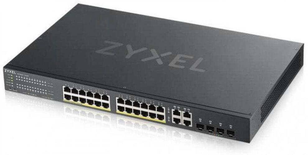 Суич ZyXEL GS1920-24HPv2, 28-port, Managed | GS192024HPV2-EU0103F 1