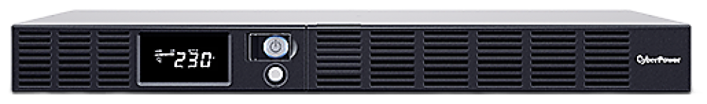 UPS устройство CyberPower OR1000ERM1U, 1000VA/600W, Симулирана синусоида, Черен/Сребрист 1