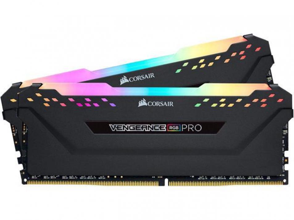 Corsair VENGEANCE® PRO RGB 16GB 2666MHz (2 x 8GB) CMW16GX4M2A2666C16 1