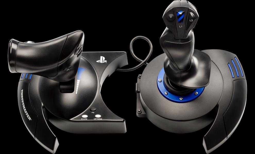 Авиосимулатор Thrustmaster T.Flight Hotas 4 за PS4, Черен | THRUST-JS ...