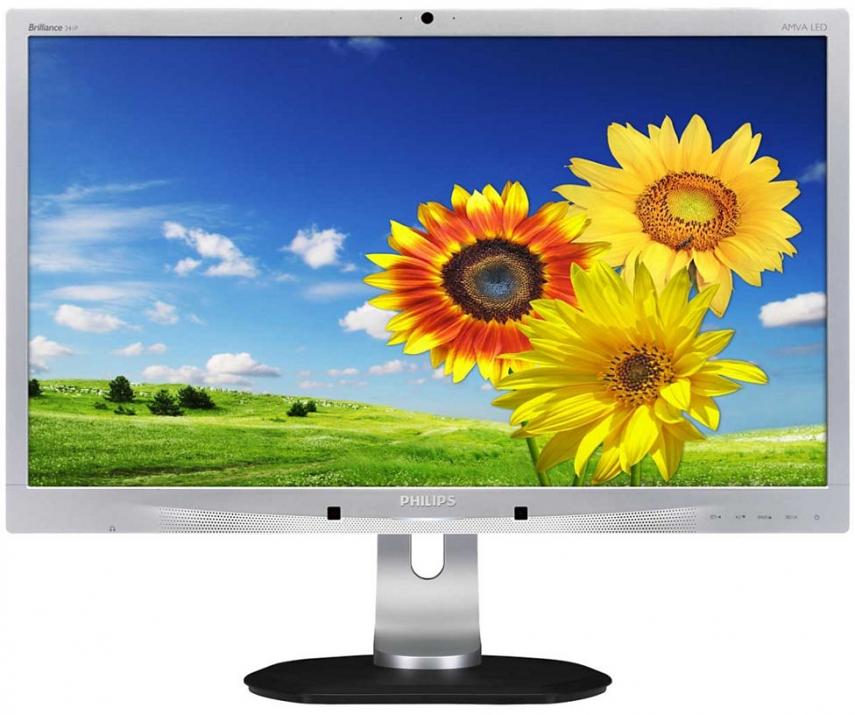 24" Реновиран  Philips 241P4Q FULL HD, Камера   1
