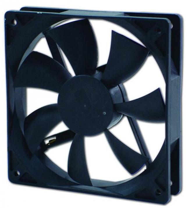 Вентилатор Evercool 120 мм, Черен | EC12025H12BA