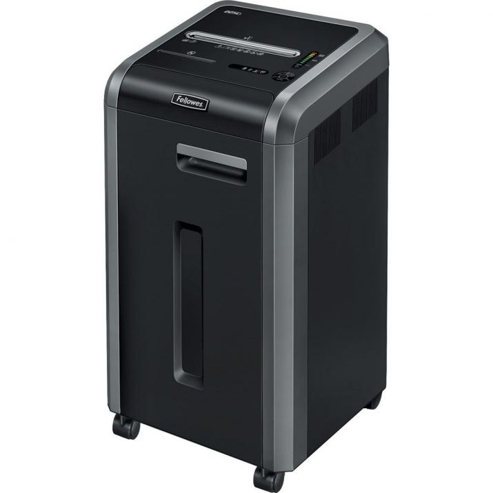 Шредер за унищожаване на документи Fellowes Powershred 225Ci Cross-Cut с колелца 1