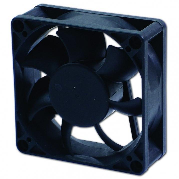 Вентилатор Evercool, 60 мм, Черен | EC6020M12EA