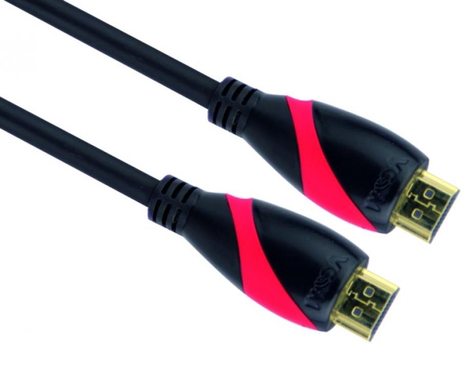 Кабел VCom HDMI M към HDMI M 2.0, 10м, Черен | CG525-v2.0-10m 1