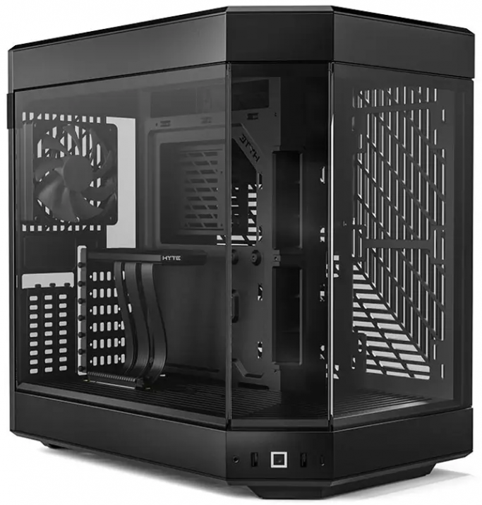 HYTE Y60, TG, Mid-Tower, Black 1