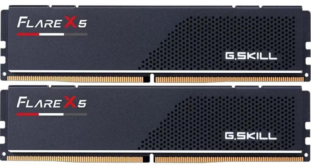 G.SKILL Flare X5 Black 32GB (2 x 16GB) DDR5 6000MHz CL30 AMD EXPO | F5-6000J3038F16GX2-FX5  1