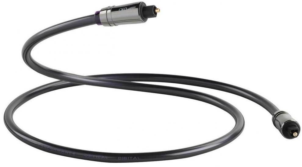 Кабел QED Performance Optical Toslink, 5 м, Графит | QE6604 1