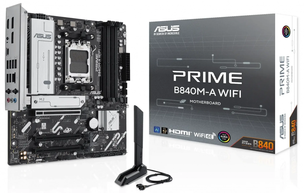Дънна платка Asus PRIME B840M-A WIFI 1