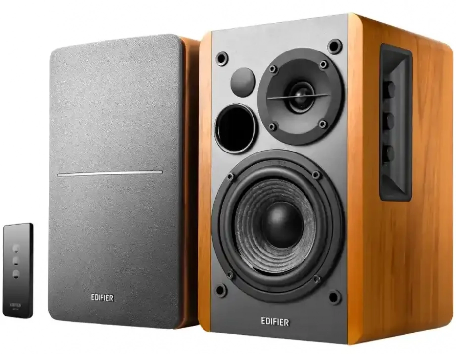 Тонколони Edifier R1280T, 2.0, 42W, Кафяви 1