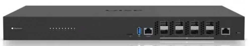 Рутер Ubiquiti EdgeRouter Infinity ER-8-XG, Gigabit, Rackmount 1U, Черен 1
