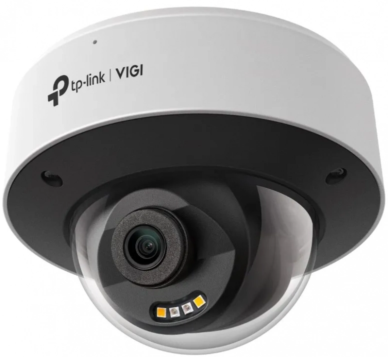 IP камера за външно и вътрешно видеонаблюдение TP-Link VIGI InSight S285, 4K 8MP пълноцветна, 2.8mm, Бяла 1