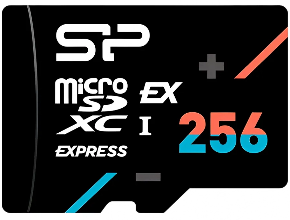 Карта памет Silicon Power Hypera microSDXC Express 7.1 Card 256GB, UHS-I U3, NVMe, PCIe Gen3x1, V30, A1 | SP256GBSTEI31V10 1