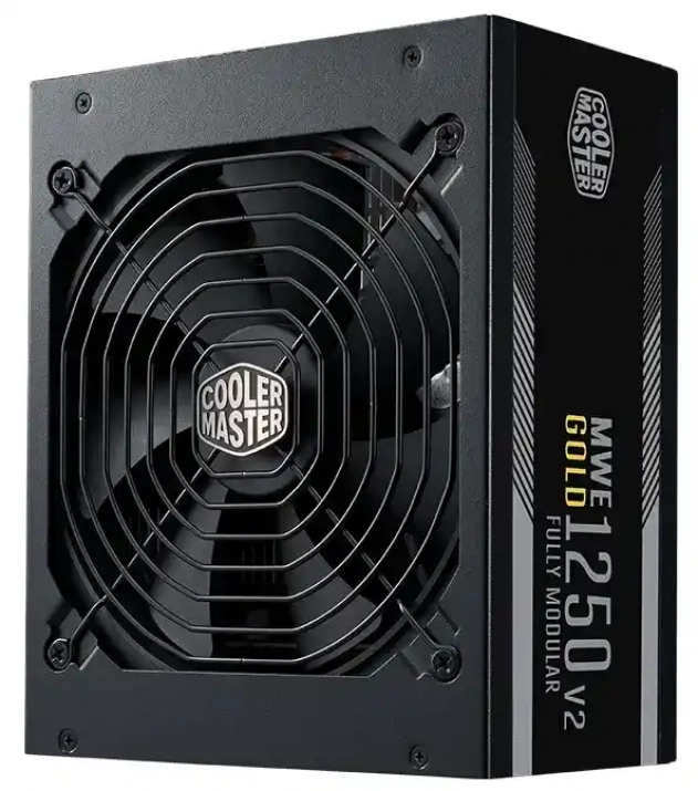 Cooler Master MWE GOLD 1250 V2 ATX 3.1, 1250W, 80 Plus Gold, Black | MPE-C501-AFCAG-3EEU
 1