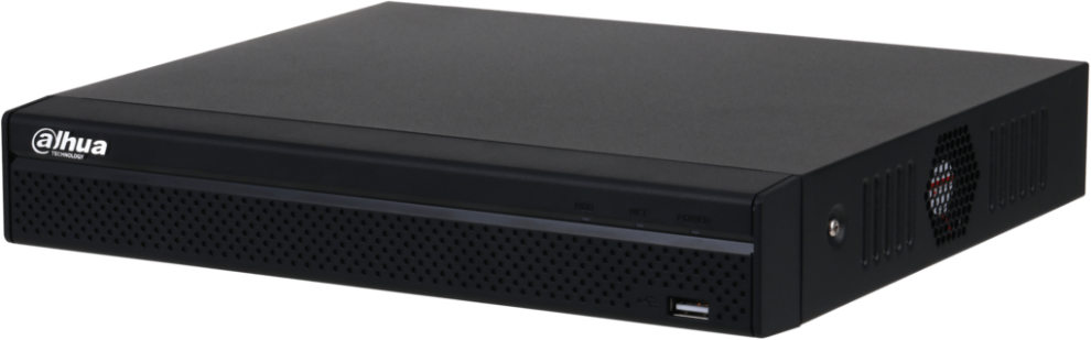 4-канално NVR записващо устройство Dahua NVR4104HS-P-4KS3, PoE, 4K UHD, Черно 1