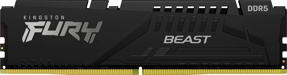 Kingston Fury Beast 8GB DDR5, 6000MHz, CL30, Black | KF560C30BBE-8 1