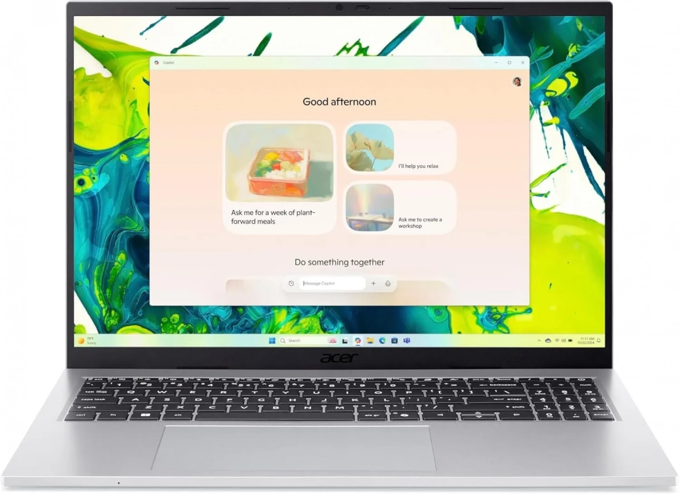 UPGRADED Acer Aspire Go 16 AG16-71P-70SZ, 16" WUXGA IPS 120Hz, Intel Core 7 150U, 16GB, 1 TB SSD, Silver | NX.JTHEX.003 1