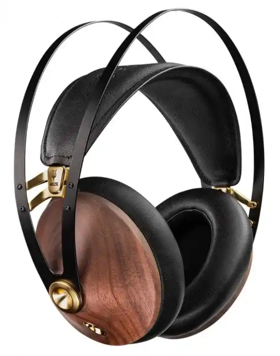 Слушалки Meze Audio 99 CLASSICS V2, Златисти/Орех | M99C-V2 1