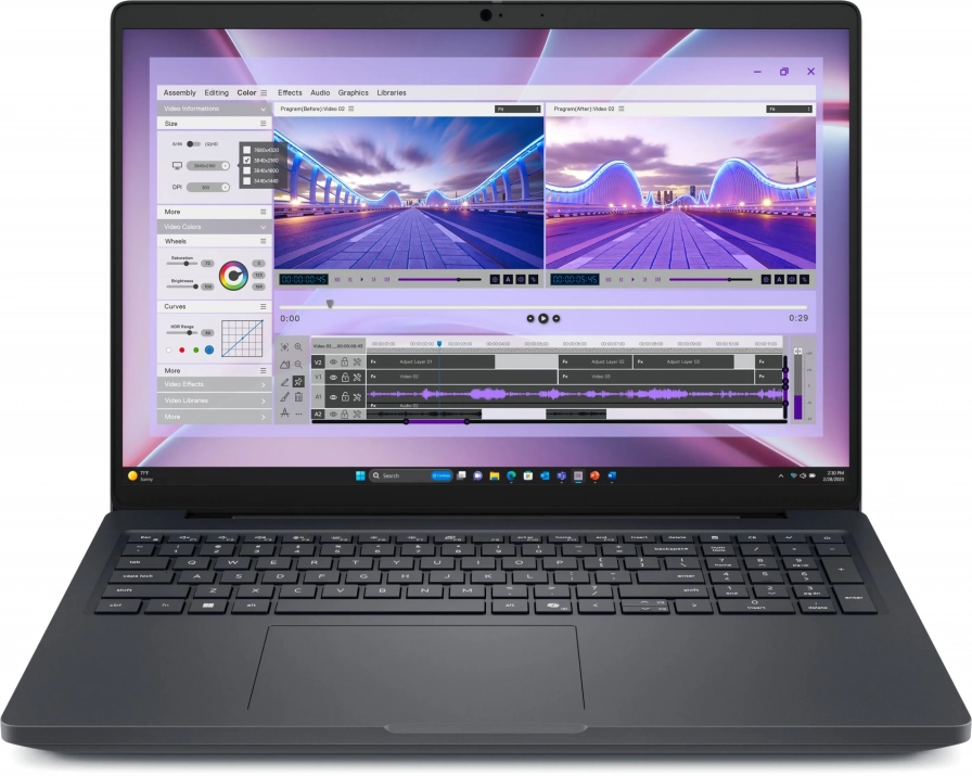 Dell Pro Max 16 MC16250, 16" FHD+ IPS, Intel Core Ultra 7 265H, 32GB, 1TB SSD, Win 11 Pro, Wi-Fi 7, Grey | BTO124_MC16250_EMEA 1