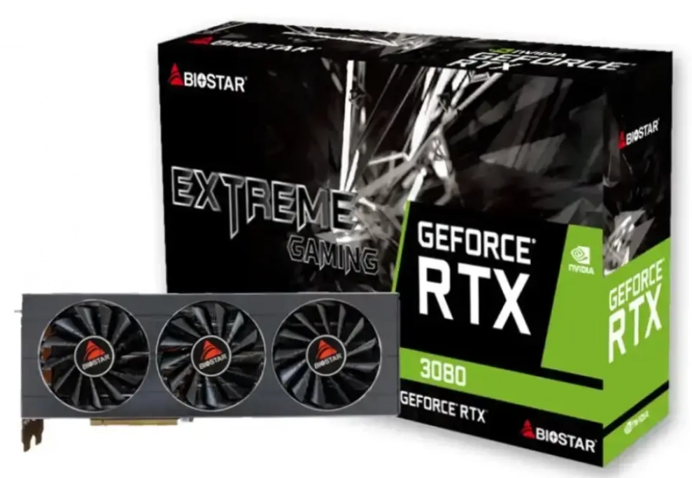 Biostar GeForce RTX 3080 10GB GDDR6X 1
