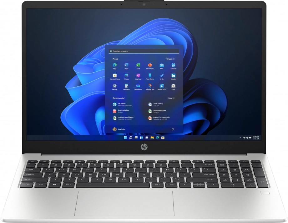 UPGRADED HP 250R G10, 15.6" FHD IPS, Intel Core 3 100U, 32 GB, 2 TB SSD, Turbo silver | B9YN1ET, Win11Pro 1
