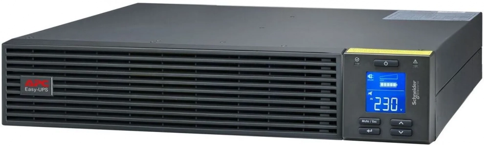 UPS APC Easy UPS On-Line, 3000VA / 2700W, Rackmount 2U, 230V, 6x IEC C13 outlets | SRV3KRIRK-E 1