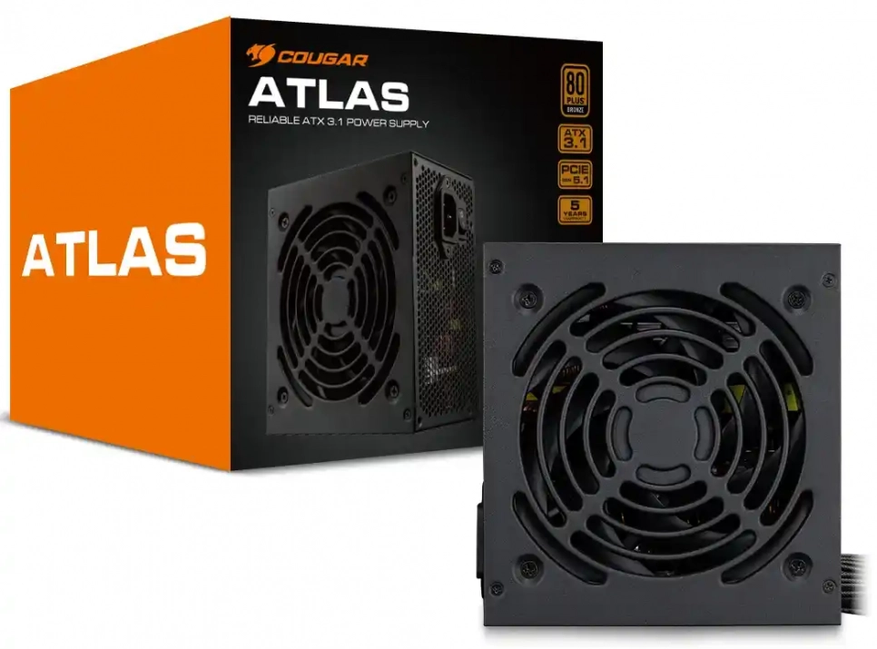 COUGAR ATLAS 650 ATX 3.1, 650W, 80 Plus Bronze, Black | 31AA065001P01 1