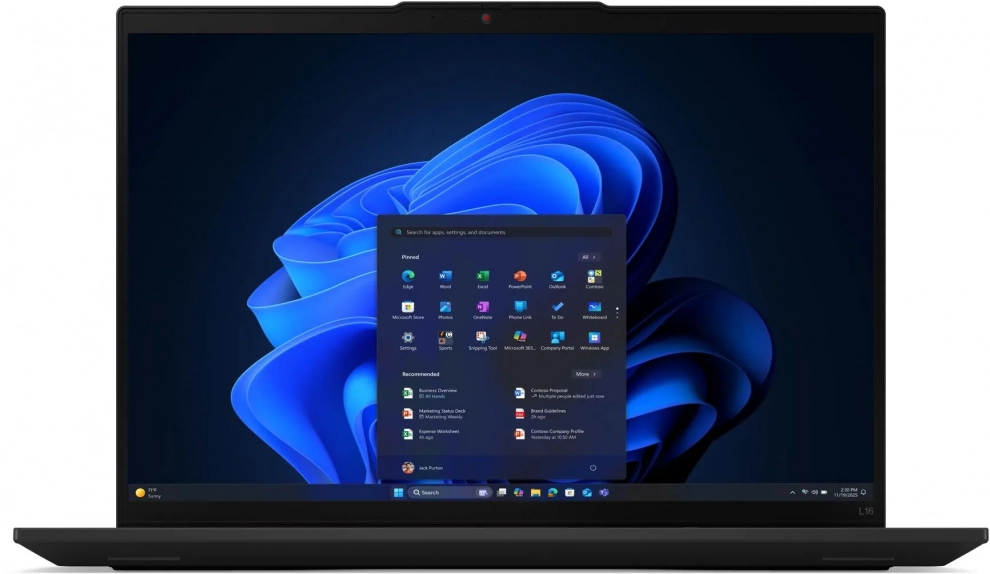 UPGRADED Lenovo ThinkPad L16 G2, 16" WUXGA IPS, AMD Ryzen 5 PRO 215, 32GB, 	2 TB SSD, Win 11 Pro, Black | 21SC0009BM 1