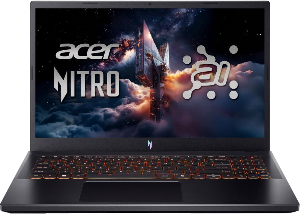 UPGRADED Acer Nitro V 15 AI ANV15-42-R1UL, 15.6" FHD IPS 165Hz, Ryzen 7 7445HS, 16GB, 512 GB SSD, RTX 4050 6GB, Linux, Black | NH.U31EX.008 1