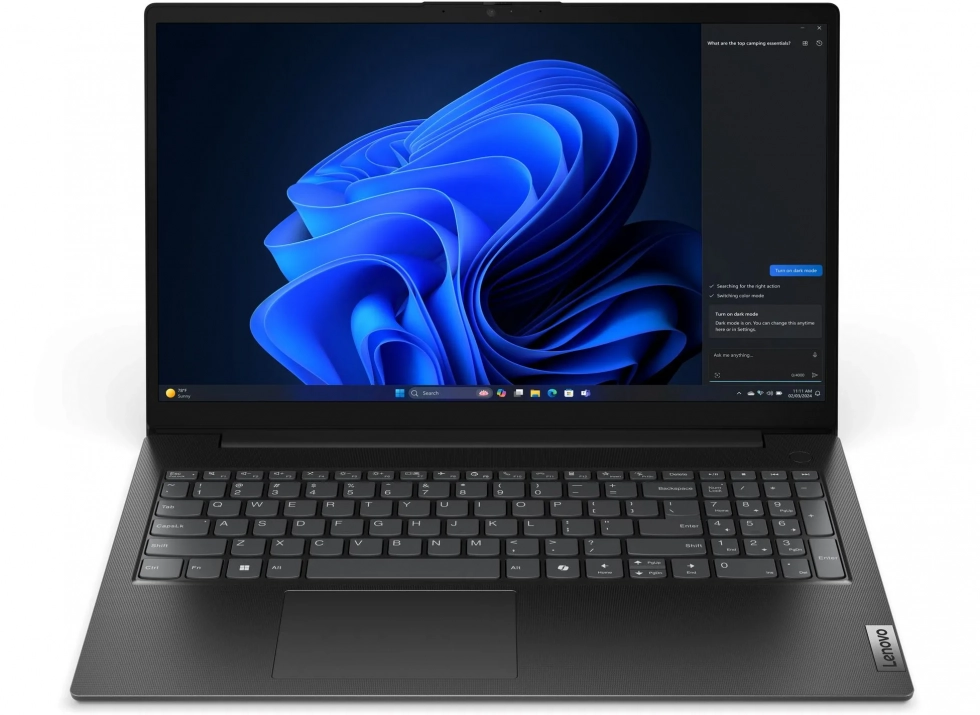 UPGRADED Lenovo V15 G5 IRL, 15.6" FHD IPS, Intel Core i3-1315U, 8 GB, 512GB SSD, Black | 83HF00GCBM, Win11Pro 1