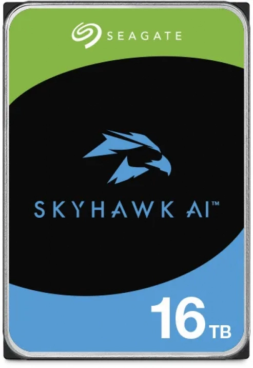 Seagate SkyHawk AI 16TB HDD, 3.5", SATA3, 7200 rpm, 512 MB | ST16000VE005 1
