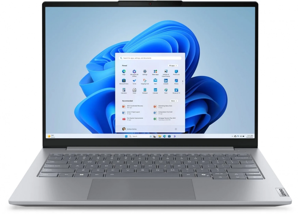 Lenovo ThinkBook 14 G8 IAL, 14" WUXGA IPS, Intel Core Ultra 5 135H, 16GB, 512GB SSD, Arctic Grey | 21SJ00ELBM 1