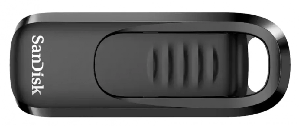 USB Флаш памет SanDisk Ultra Slider 128GB, USB 3.2 Gen 1 Type-C, Черна | SDCZ480-128G-G46 1