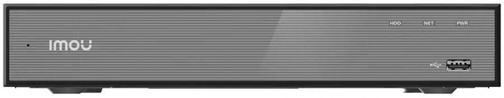 18-канално NVR записващо устройство Imou NVR-N118-8A0E-P, 4K, Черно 1