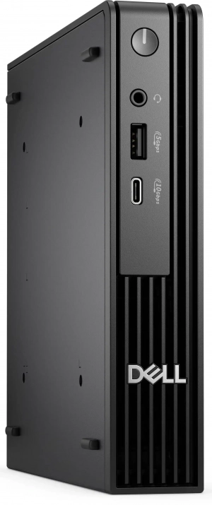 Dell Pro Micro QCM1250, Intel Core Ultra 7 265T, 16GB, 512GB SSD, Ubuntu, Black | BTO107_QCM1250_EMEA_UBU 1